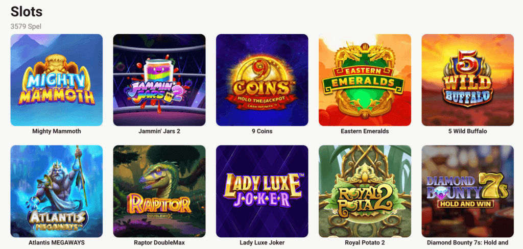 LeoVegas slots