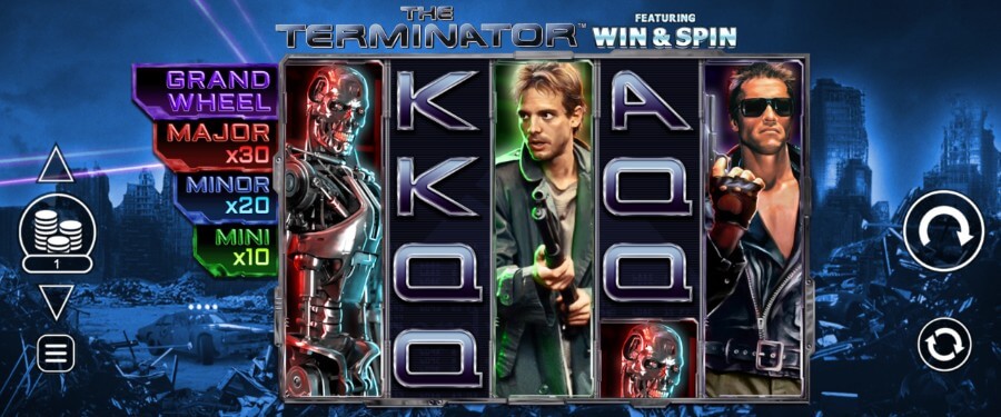 Terminator Win & Spin - RTP: 94,5%