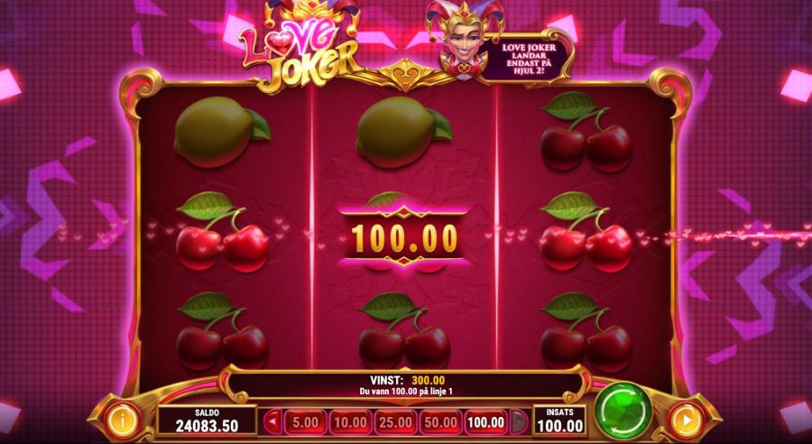 Sammanfattning av Love Joker slot