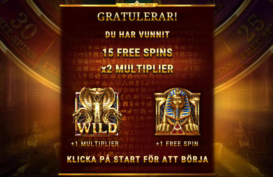 Wild-symboler i Tomb of Gold med förklaring